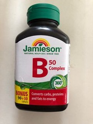 維他命丸 JAMIESON B 50 complex 120粒