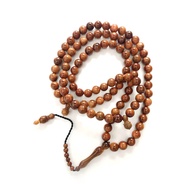KAYU Kokka / Koka Wooden Rosary 99 Beads X 9/10mm (Round) - TK02
