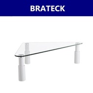 BRATECK - BRATECK-三角形電腦螢幕玻璃支架