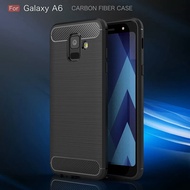 CASE SAMSUNG A600 A6 2018 CASE CARBON RUGGED ARMOR ANTI SHOCKPROOF HIQH QUALITY