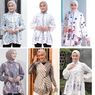 COD blouse batik kombinasi ✔