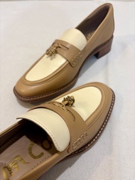 (清衣櫃Moving sale) Sam Edelman Two-Tone Leather Loafers with Tassel Detail 全新 樂福鞋 皮鞋 番工鞋 size 38 37.5 