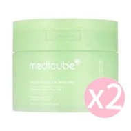 Medicube - 【2盒】( 最新包裝) CICA春夏修護鎮靜爽膚棉 100片 【平行進口】8800256109852_2 EXP.2027.04.10