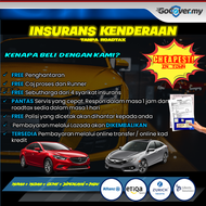 GOCOVER.MY Renew Insurans & roadtax Kenderaan kereta motorsikal Allianz Liberty Etiqa Takaful Zurich