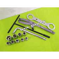 Cvt Package 8-24 Socket Wrench / 8Mm T-Wrench / Clutch Retainer / 39X41 Wrench