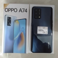 OPPO A74 6/128 SECOND LENGKAP