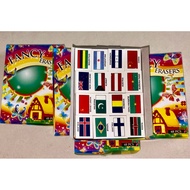 Legency Fancy Erasers -Assorted Country Flag Erasers For School Student 48pcs/box Country Eraser