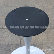 Table Leg and Foot Integrated Round Tulip Table Leg Hotel Painted Office White Hardware Table Stand 