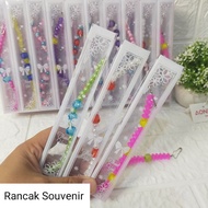 Isi 100 Pcs Souvenir Konektor Masker  Kemas Mika Motif Murah Bermanfaat\souvenir pernikahan\kado ulang tahun\ khitanan