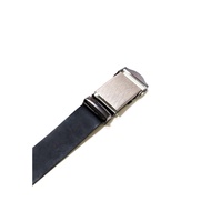 Black belt belt silver buckle houseofcuff belt for man belt man