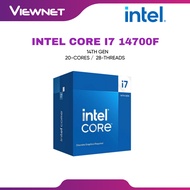 INTEL CORE I7 14700F |  INTEL PROCESSOR ( 20-CORES / 28-THREADS ) 14TH GEN (BX8071514700F)
