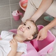 🚢Children Shampoo Chair Baby Shampoo Chair Child Shampoo Chair Shampoo Rack Sitting Lying plus-Sized Head Washing Fantas