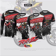 RXZ Tshirt Tshirt Yamaha / Baju Motor / Ride