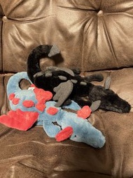 Jellycat 絕版 黑龍 藍龍 8cm 剪牌 清屋