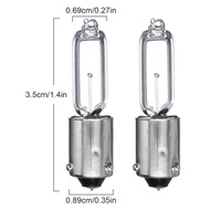 BAY9S H21W Halogen Bulb (12V/24V) - White/Yellow Cover - Bay9s Base for Volvo FM Signal & Indicator 