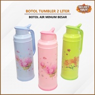 TERMOS ️JOERAGAN Lapak ️ 2 LITER TUMBLER Bottle - Large Drinking Water Bottle/Hot Water Thermos