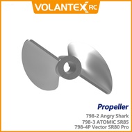 Volantex RC Boat parts Shaft And Propeller/Shaft holder/Rudder/Hull for Atomic 798-3 SR85 Remote Con