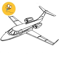 Airplane Coloring Pages - Set of 20 A4 A5 Coloring Pages for Wax and Pencil Coloring Pages - COLORIN