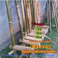 Bamboo Egrang Traditional Toys Bamboo Egrang Children's Toys - Height: 12 - Height: 120Cm Fitri_herb