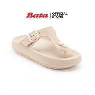 Bata บาจา รองเท้าแตะแบบสวม รองเท้าลำลอง น้ำหนักเบา สำหรับผู้หญิง รุ่น MALLOW สีเบจ 5715906 สีดำ 5716