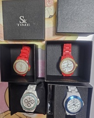SK Time 女裝手錶 4 隻