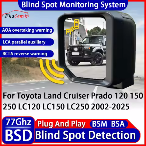 Blind Spot Detection Monitoring Warning System Assistance For Toyota Land Cruiser Prado 120 150 250 