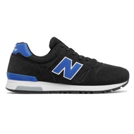 New Balance 565 Jogging Shoes NB565 NB Men's Retro Sports Casual Suede Black Blue ML565KBW