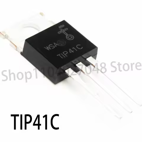 10PCS Brand new Direct-insert transistor TIP41C TIP41 TO-220 package