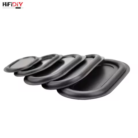 HIFIDIY LIVE Bass Speaker Plate Passive Radiator Auxiliary Bass Rubber Vibration Plate Oval 2040~509
