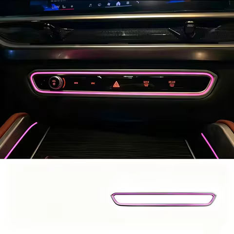Air Conditioning Button Frame Trim For BMW 3 Series i3 G28 G26 2023-2025 Center Console Decor Panel