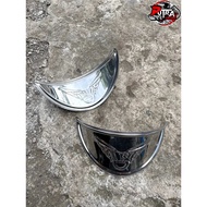 HONDA C70 C50 C90 STAINLESS PREMIUM LIGHT CAP