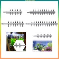 [Chiwanji1] Aquarium Air Splitter Valve Metal Air Pump Hose Distributor O2 Tubing Connector  Regulat