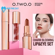 Otwo.o Matte Velvet Matte Lollipop Lipstick Mascara Makeup Set Y2o4