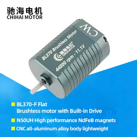 CW 370 N50UH high performance NdFeB Magnet CNC 44k 8mm D Shaft Brushless Motor For Airsoft Electric 