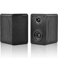 Mediabridge MS-BP1B Bookshelf Speakers Pair with 4