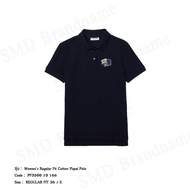 Lacoste เสื้อโปโลหญิง รุ่น Womens Regular Fit Cotton Pique Polo Code: PF3500 10 166