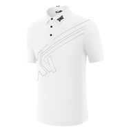 PXG Golf เสื้อยืดแขนสั้นผู้ชายฤดูร้อนสบายกีฬาเสื้อโปโลกอล์ฟเสื้อผ้าผู้ชาย Quick-Drying JERSEY #2502