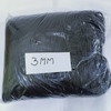 Black Kur Rope 3mm per large pack. 9 ounces / 900 grams
