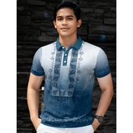 2026 Men's Barong POLO Shirt Full Sublimation Ethnic POLO Shirt Top Retro Shirt Short Sleeves