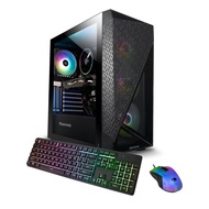 iBuyPower SlateMesh Gaming PC Computer Desktop SlateMeshA5N4601 (AMD Ryzen 5 7600, RTX 4060 8GB, 16G