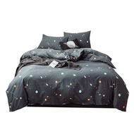 Four-season duvet cover with many patterns, duvet cover and bed sheet set