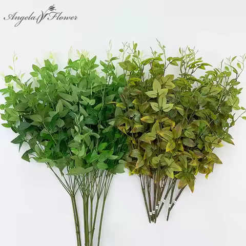 1PC Green Plant Leaves Wedding Flower Arrangement Accessories Home Decor Photo Props A9898