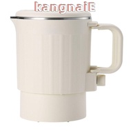 KANGNAI Mini Kettle, Foldable 2-in-1 Electric Kettle, Portable 304 Stainless Steel 800ML Heater Kett