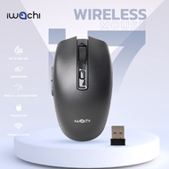 เมาส์ไร้สาย IWACHI i7 Wireless Mouse ระยะเชื่อมต่อ 10 เมตร DPI 3 ระดับ