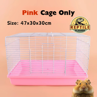 Spacious Hamster Cage 47cm Small Animal House Sangkar Hamster Besar Sugar Glider Crates