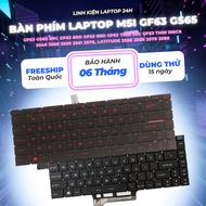 MSI GF63 GS65 8RC 8RD Thin 9SC 10SC Laptop Keyboard New MSI Zin Gaming Keys