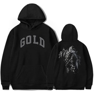 COD Y2k 2hollis Gold Comfortable Hooded Street Clothing Sweater Unisex Fashion Pullover Winter Cloth
