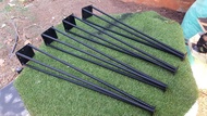 MPT2Wood-Steel MPT-85 ขาโต๊ะเหล็ก ขาโต๊ะสำเร็จรูป 1ชุด (2และ4ชิ้น) ขาโต๊ะ เหล็กข้ออ้อ เหล็กเส้น 40-1