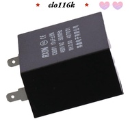 ELOK Ceiling Fan Capacitor, Polypropylene CBB61 10uF 450V AC, Easy to us 47x25x42.5mm Metalized Sing