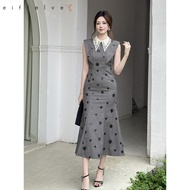 IBUY Summer Fashion Doll Collar Fishtail Dress - Sequined & Stylish 51478